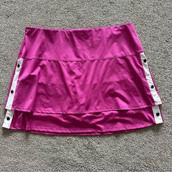Lucky in Love Pants - Lucky‎ in Love Layered Pink Golf/Tennis/Pickleball Skort Size XL